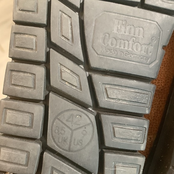 Finn Comfort Germany Brown Suede Leather Lace Up Loafers size 9 - Picture 10 of 11